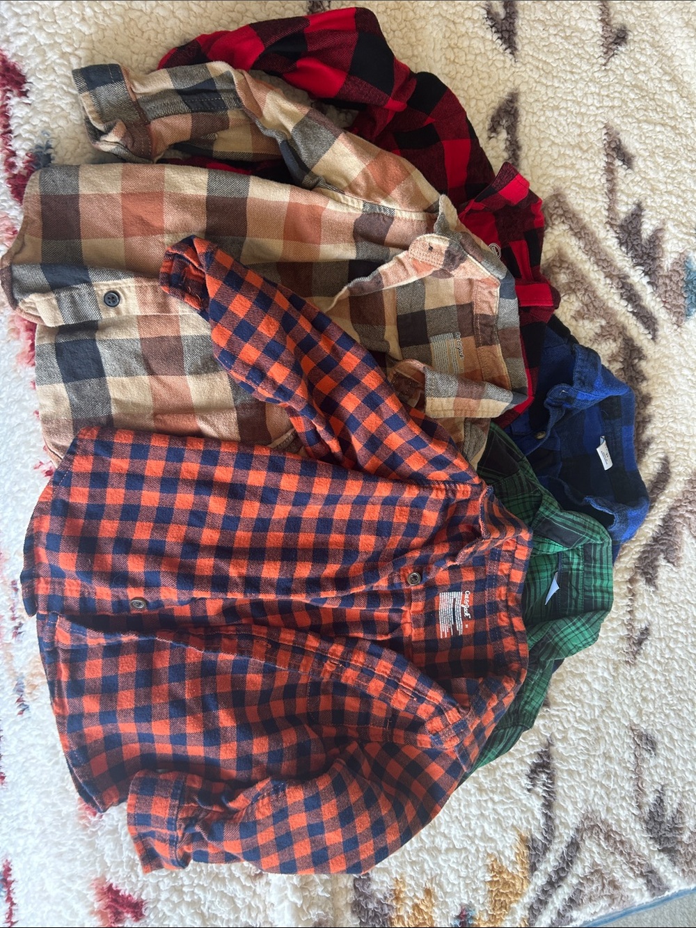 3T flannel bundle